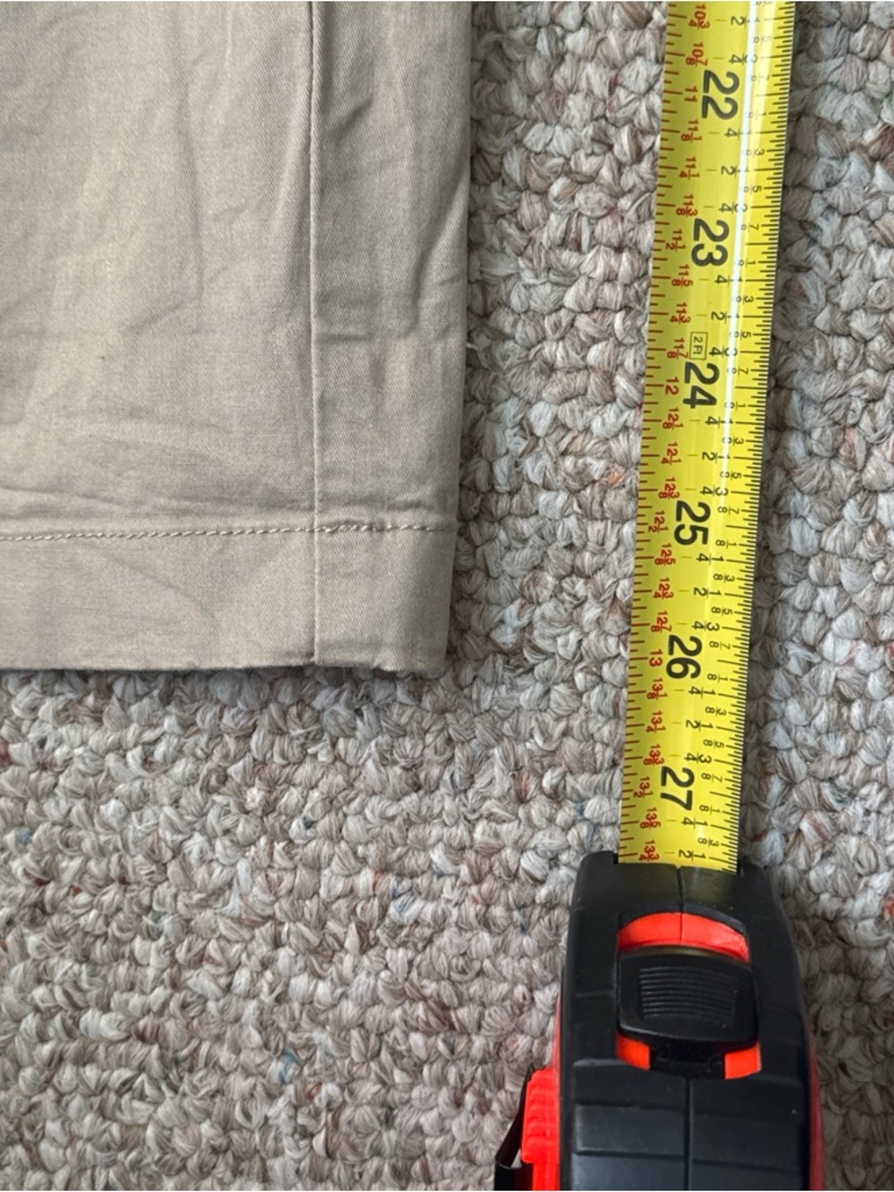 Peter Manning Men’s Lightweight Stretch Khaki Slim Chinos 31x26 - Picture 6 of 9